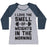 Virgin Teez  Baseball Tee Women's Tri-Blend Baseball Tee / small / Athletic Gray / Navy I LOVE THE SMELL OF WEIGHTS IN THE MORNING WOMEN'S TRI-BLEND BASEBALL TEE