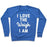 Virgin Teez  Pullover Crewneck Sweatshirt / x-small / Heathered Blue I LOVE THE WEIGH I AM CREWNECK SWEATSHIRT