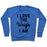 Virgin Teez  Pullover Crewneck Sweatshirt / x-small / Heathered Blue I LOVE THE WEIGH I AM CREWNECK SWEATSHIRT