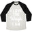 Virgin Teez  Baseball Tee Unisex Tri-Blend Baseball Tee / small / Oatmeal / Black I LOVE THE WEIGH I AM UNISEX TRI-BLEND BASEBALL TEE