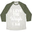 Virgin Teez  Baseball Tee Unisex Tri-Blend Baseball Tee / small / Oatmeal / Moss I LOVE THE WEIGH I AM UNISEX TRI-BLEND BASEBALL TEE