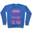 Virgin Teez  Pullover Crewneck Sweatshirt / x-small / Heathered Blue I'M A CHEER GIRL FROM BOW TO TOE CREWNECK SWEATSHIRT