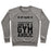 Virgin Teez  Pullover Crewneck Sweatshirt / x-small / Heathered Gray I'M A GYMAHOLIC CREWNECK SWEATSHIRT
