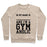 Virgin Teez  Pullover Crewneck Sweatshirt / x-small / Heathered Oatmeal I'M A GYMAHOLIC CREWNECK SWEATSHIRT