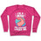 Virgin Teez  Pullover Crewneck Sweatshirt / x-small / Deep Pink I'M A JERK AND EVERYONE LOVES ME CREWNECK SWEATSHIRT