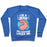 Virgin Teez  Pullover Crewneck Sweatshirt / x-small / Heathered Blue I'M A JERK AND EVERYONE LOVES ME CREWNECK SWEATSHIRT