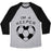 Virgin Teez  Baseball Tee Unisex Tri-Blend Baseball Tee / small / Athletic Gray / Black I'M A KEEPER (BASEBALL TEE) UNISEX TRI-BLEND BASEBALL TEE