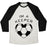 Virgin Teez  Baseball Tee Unisex Tri-Blend Baseball Tee / small / Oatmeal / Black I'M A KEEPER (BASEBALL TEE) UNISEX TRI-BLEND BASEBALL TEE