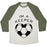 Virgin Teez  Baseball Tee Unisex Tri-Blend Baseball Tee / small / Oatmeal / Moss I'M A KEEPER (BASEBALL TEE) UNISEX TRI-BLEND BASEBALL TEE