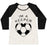 Virgin Teez  Baseball Tee Women's Tri-Blend Baseball Tee / small / Oatmeal / Black I'M A KEEPER (BASEBALL TEE) WOMEN'S TRI-BLEND BASEBALL TEE