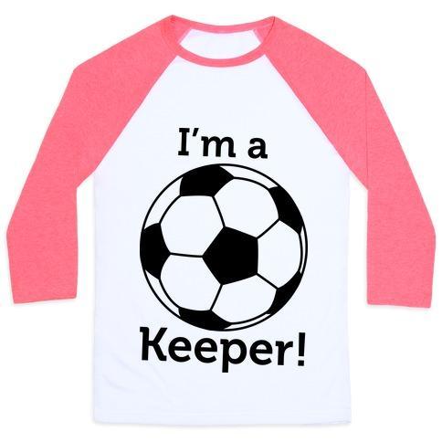 Virgin Teez  Baseball Tee Unisex Classic Baseball Tee / x-small / White/Neon Pink I'M A KEEPER UNISEX CLASSIC BASEBALL TEE