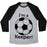 Virgin Teez  Baseball Tee Unisex Tri-Blend Baseball Tee / small / Athletic Gray / Black I'M A KEEPER UNISEX TRI-BLEND BASEBALL TEE