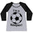 Virgin Teez  Baseball Tee Women's Tri-Blend Baseball Tee / small / Athletic Gray / Black I'M A KEEPER WOMEN'S TRI-BLEND BASEBALL TEE