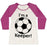 Virgin Teez  Baseball Tee Women's Tri-Blend Baseball Tee / small / Oatmeal / Berry I'M A KEEPER WOMEN'S TRI-BLEND BASEBALL TEE