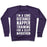 Virgin Teez  Pullover Crewneck Sweatshirt / x-small / Purple I'M A LONG DISTANCE NAPPER TRAINING FOR A SLEEP MARATHON CREWNECK SWEATSHIRT