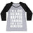 Virgin Teez  Baseball Tee Women's Tri-Blend Baseball Tee / small / Athletic Gray / Black I'M A LONG DISTANCE NAPPER TRAINING FOR A SLEEP MARATHON WOMEN'S TRI-BLEND BASEBALL TEE