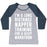 Virgin Teez  Baseball Tee Women's Tri-Blend Baseball Tee / small / Athletic Gray / Navy I'M A LONG DISTANCE NAPPER TRAINING FOR A SLEEP MARATHON WOMEN'S TRI-BLEND BASEBALL TEE