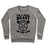 Virgin Teez  Pullover Crewneck Sweatshirt / x-small / Heathered Gray I'M A REAL BEAST IN THE GYM CREWNECK SWEATSHIRT