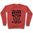 Virgin Teez  Pullover Crewneck Sweatshirt / x-small / Heathered Red I'M A REAL BEAST IN THE GYM CREWNECK SWEATSHIRT