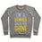Virgin Teez  Pullover Crewneck Sweatshirt / x-small / Heathered Gray I'M A RUNNER, RAIN OR SHINE CREWNECK SWEATSHIRT