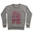 Virgin Teez  Pullover Crewneck Sweatshirt / x-small / Heathered Gray I'M A SWINGER (BOXING) CREWNECK SWEATSHIRT