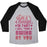 Virgin Teez  Baseball Tee Unisex Tri-Blend Baseball Tee / small / Athletic Gray / Black I'M A SWINGER (BOXING) UNISEX TRI-BLEND BASEBALL TEE