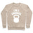 Virgin Teez  Pullover Crewneck Sweatshirt / x-small / Heathered Oatmeal I'M A SWINGER CREWNECK SWEATSHIRT