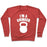 Virgin Teez  Pullover Crewneck Sweatshirt / x-small / Heathered Red I'M A SWINGER CREWNECK SWEATSHIRT