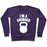 Virgin Teez  Pullover Crewneck Sweatshirt / x-small / Purple I'M A SWINGER CREWNECK SWEATSHIRT