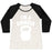 Virgin Teez  Baseball Tee Women's Tri-Blend Baseball Tee / small / Oatmeal / Black I'M A SWINGER WOMEN'S TRI-BLEND BASEBALL TEE