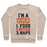 Virgin Teez  Pullover Crewneck Sweatshirt / x-small / Heathered Oatmeal I'M A TRIATHLETE: FOOD, NETFLIX, AND NAPS CREWNECK SWEATSHIRT