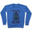Virgin Teez  Pullover Crewneck Sweatshirt / x-small / Heathered Blue I'M A YOGI BEAR CREWNECK SWEATSHIRT