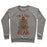 Virgin Teez  Pullover Crewneck Sweatshirt / x-small / Heathered Gray I'M A YOGI BEAR CREWNECK SWEATSHIRT