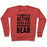 Virgin Teez  Pullover Crewneck Sweatshirt / x-small / Heathered Red I'M ABOUT AS ACTIVE AS A HIBERNATING BEAR CREWNECK SWEATSHIRT