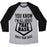 Virgin Teez  Baseball Tee Unisex Tri-Blend Baseball Tee / small / Athletic Gray / Black I'M ALL ABOUT THAT BASE UNISEX TRI-BLEND BASEBALL TEE