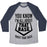 Virgin Teez  Baseball Tee Unisex Tri-Blend Baseball Tee / small / Athletic Gray / Navy I'M ALL ABOUT THAT BASE UNISEX TRI-BLEND BASEBALL TEE