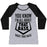 Virgin Teez  Baseball Tee Women's Tri-Blend Baseball Tee / small / Athletic Gray / Black I'M ALL ABOUT THAT BASE WOMEN'S TRI-BLEND BASEBALL TEE