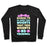 Virgin Teez  Pullover Crewneck Sweatshirt / x-small / Black I'M ALL ABOUT THEM WEIGHTS, 'BOUT THEM WEIGHTS, NO TREADMILL CREWNECK SWEATSHIRT