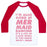Virgin Teez  Baseball Tee Unisex Classic Baseball Tee / x-small / White/Red I'M ALSO GOOD AT MERMAID DANCING UNISEX CLASSIC BASEBALL TEE