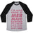 Virgin Teez  Baseball Tee Unisex Tri-Blend Baseball Tee / small / Athletic Gray / Black I'M ALSO GOOD AT MERMAID DANCING UNISEX TRI-BLEND BASEBALL TEE