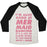 Virgin Teez  Baseball Tee Unisex Tri-Blend Baseball Tee / small / Oatmeal / Black I'M ALSO GOOD AT MERMAID DANCING UNISEX TRI-BLEND BASEBALL TEE