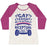 Virgin Teez  Baseball Tee Women's Tri-Blend Baseball Tee / small / Oatmeal / Berry I'M BICEPTUAL WOMEN'S TRI-BLEND BASEBALL TEE