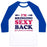 Virgin Teez  Baseball Tee Unisex Classic Baseball Tee / x-small / White/Blue I'M BRINGING SEXY BACK UNISEX CLASSIC BASEBALL TEE