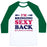 Virgin Teez  Baseball Tee Unisex Classic Baseball Tee / x-small / White/Dark Green I'M BRINGING SEXY BACK UNISEX CLASSIC BASEBALL TEE