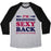 Virgin Teez  Baseball Tee Unisex Tri-Blend Baseball Tee / small / Athletic Gray / Black I'M BRINGING SEXY BACK UNISEX TRI-BLEND BASEBALL TEE