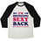 Virgin Teez  Baseball Tee Unisex Tri-Blend Baseball Tee / small / Oatmeal / Black I'M BRINGING SEXY BACK UNISEX TRI-BLEND BASEBALL TEE