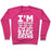 Virgin Teez  Pullover Crewneck Sweatshirt / x-small / Deep Pink I'M CONTAGIOUS I'VE GOT SICK GAINS CREWNECK SWEATSHIRT