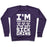 Virgin Teez  Pullover Crewneck Sweatshirt / x-small / Purple I'M CONTAGIOUS I'VE GOT SICK GAINS CREWNECK SWEATSHIRT