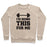 Virgin Teez  Pullover Crewneck Sweatshirt / x-small / Heathered Oatmeal I'M DOING THIS FOR ME CREWNECK SWEATSHIRT