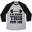 Virgin Teez  Baseball Tee Unisex Tri-Blend Baseball Tee / small / Athletic Gray / Black I'M DOING THIS FOR ME UNISEX TRI-BLEND BASEBALL TEE